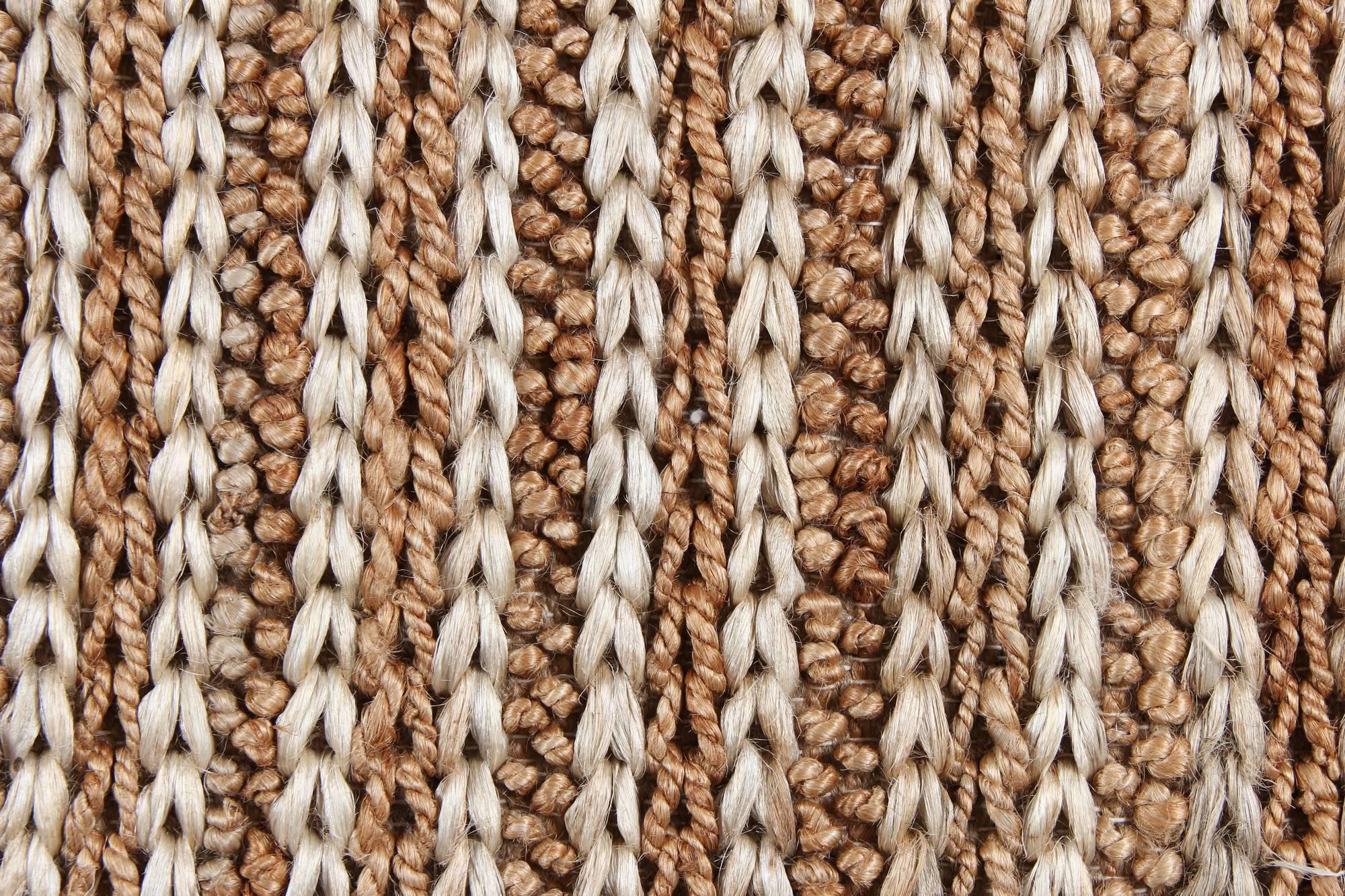 Vloerkleed Nora handgemaakt jute