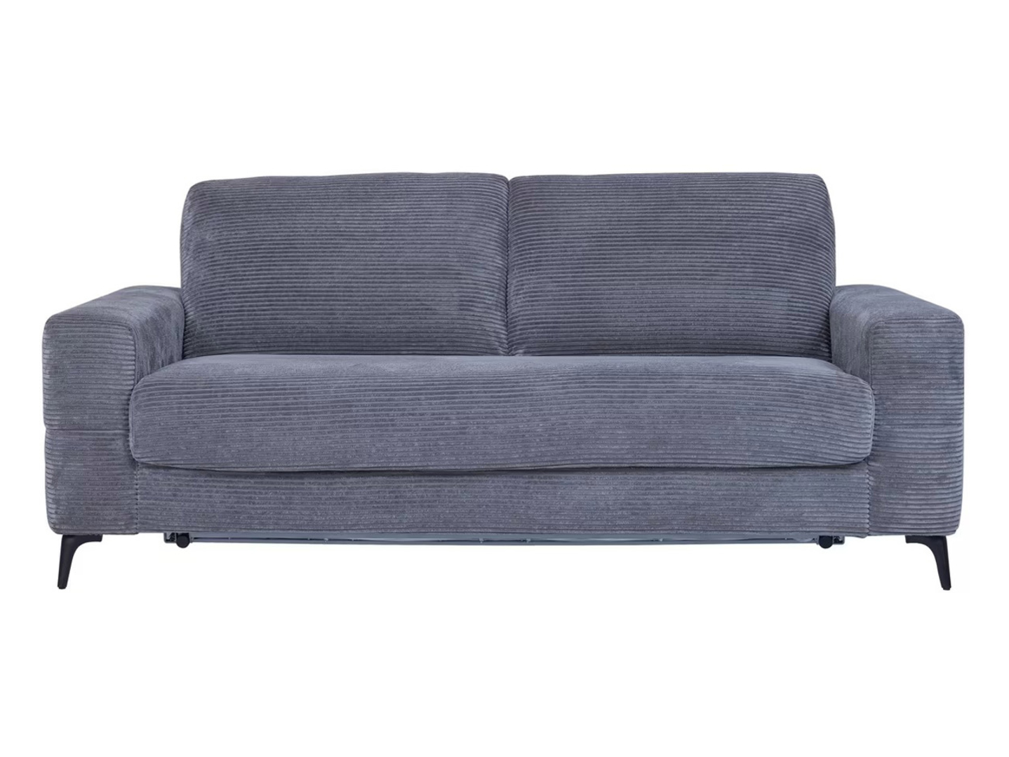Sofa trzyosobowa rozkładana Kamila ciemnoszara