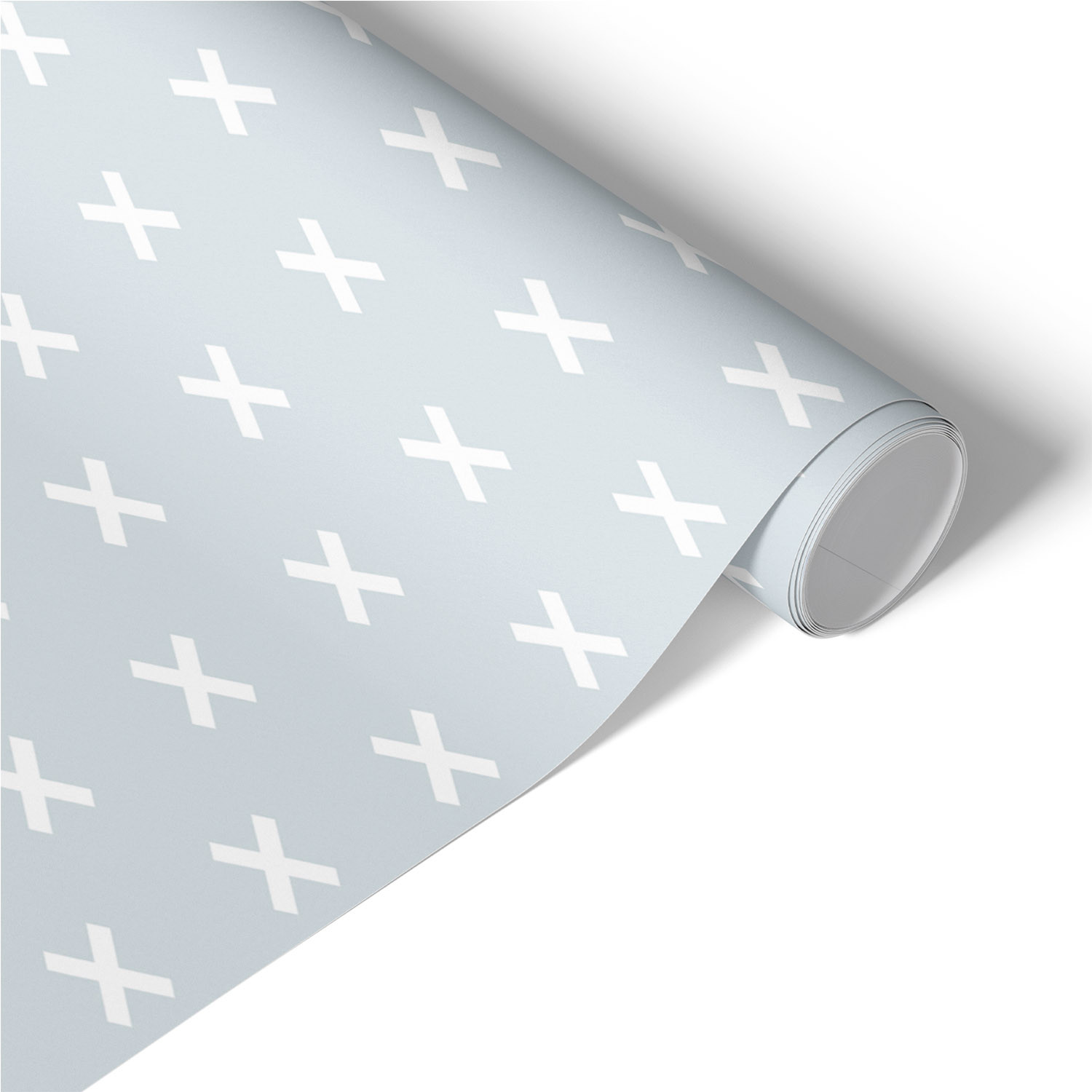 Folia meblowa Powtarzalne krzyżyki 50x100 Okleina samoprzylepna