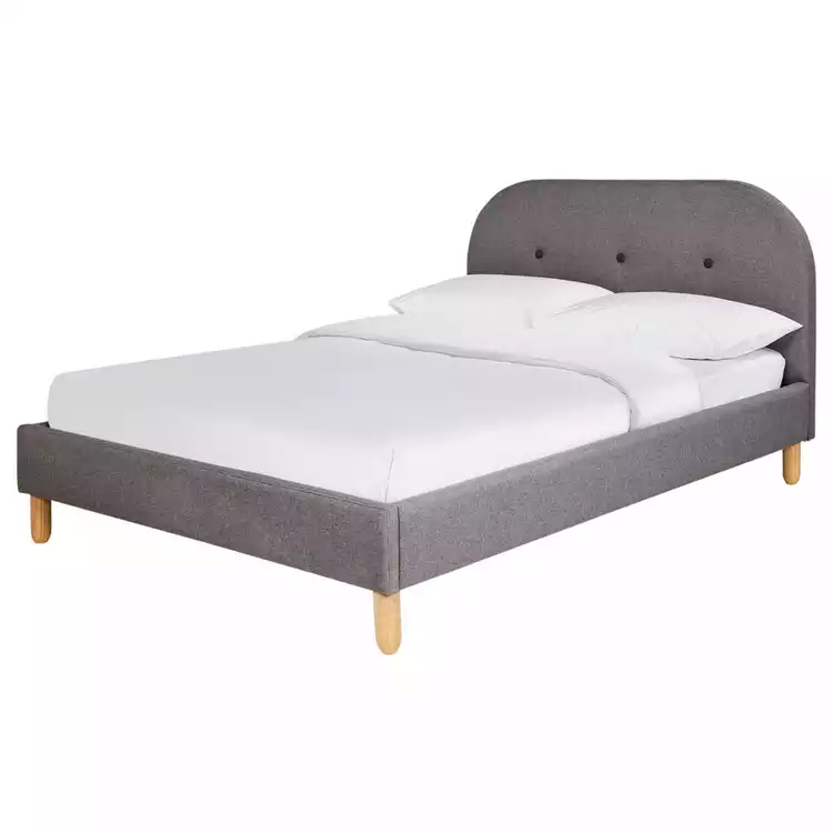 Habitat Elin Double Fabric Bed Frame - Grey