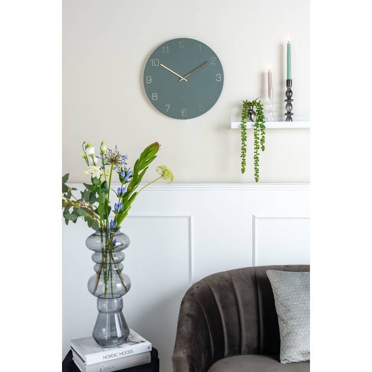 Karlsson Charm Wall Clock - Jungle Green