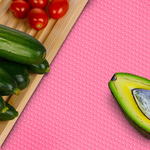 SOGA 2X 30x300cm Pink Kitchen Shelf Drawer Cabinet Multi Use Liner Non Slip Mat