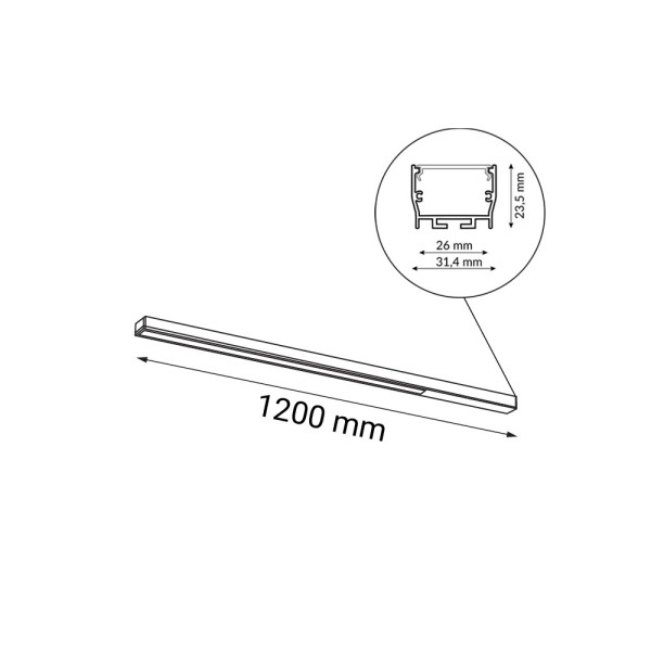 Lampa sufitowa HIATE biała LED 1x18W Ciepła biel 2198lm Shilo