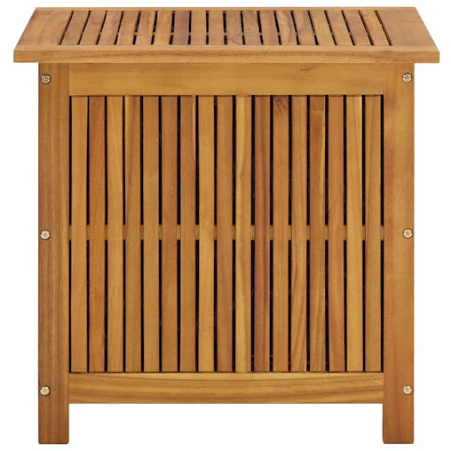 NNEVL Garden Storage Box 60x50x58 cm Solid Wood Acacia