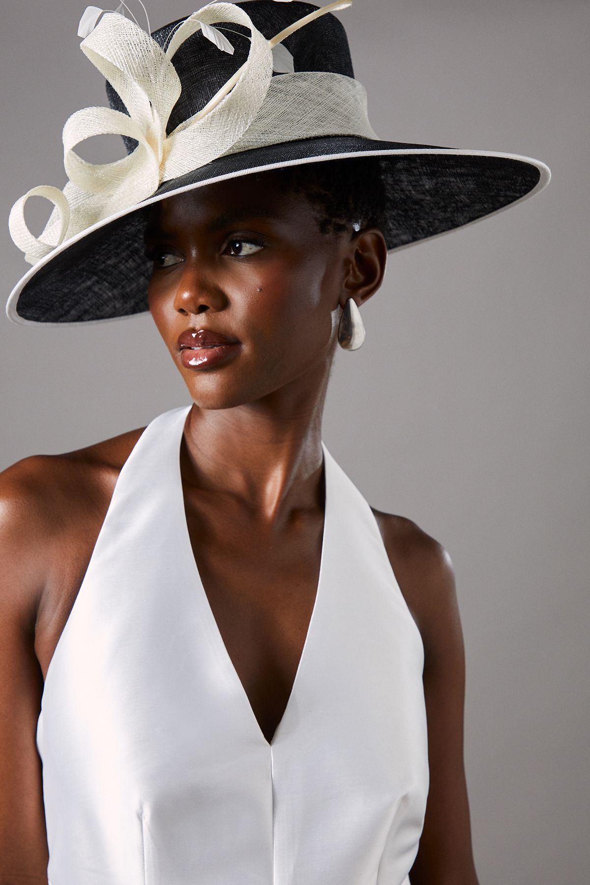 Coast Mono Loop And Quill Wide Brim Hat