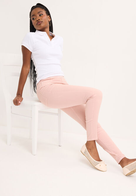 Womens Pink Kate Shaper Jeggings