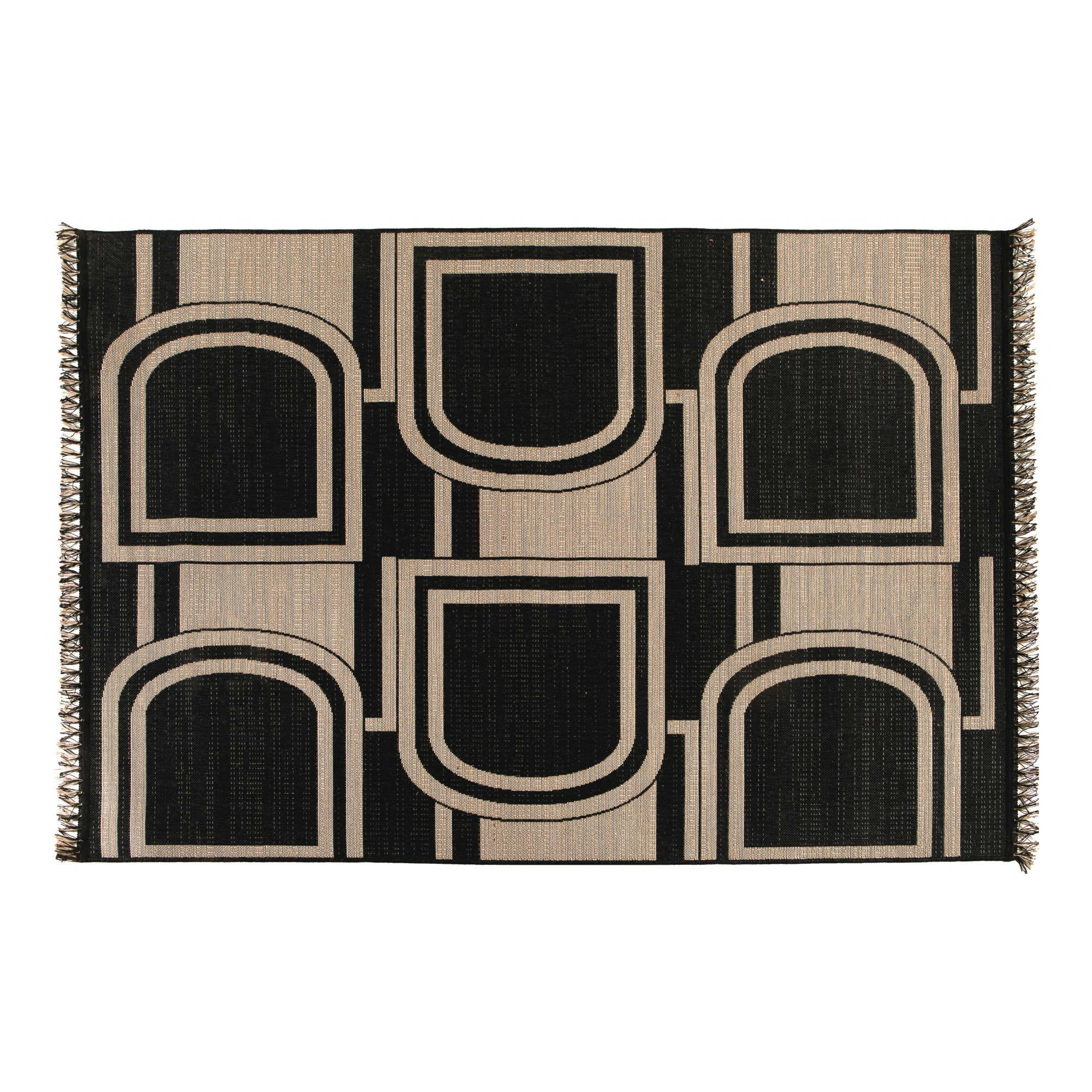 JADEN - Tapis  en polypropylene naturel 160 x 230