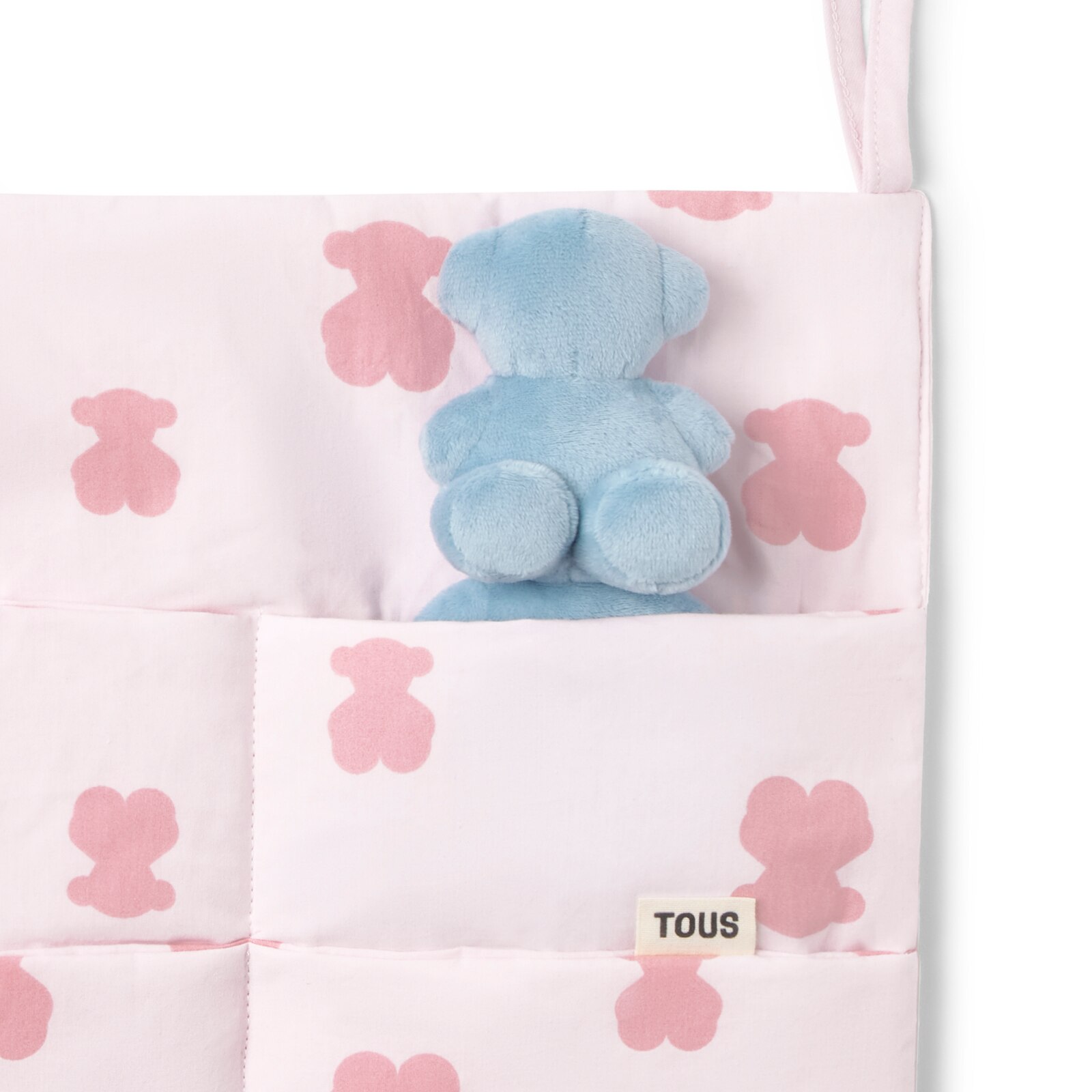 Organizador para cuna HFluffy rosa