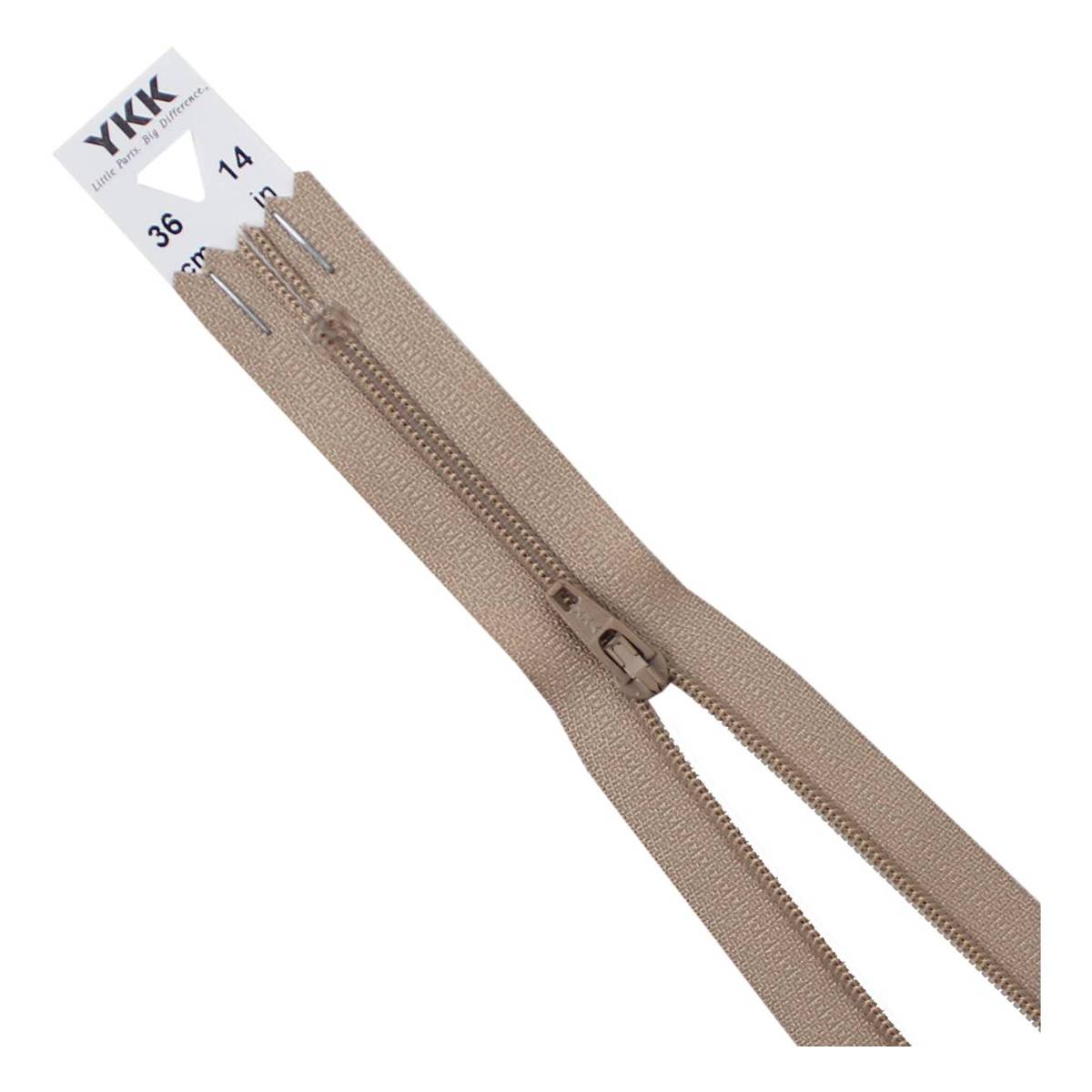 YKK Fawn Dress and Skirt Zip 36cm