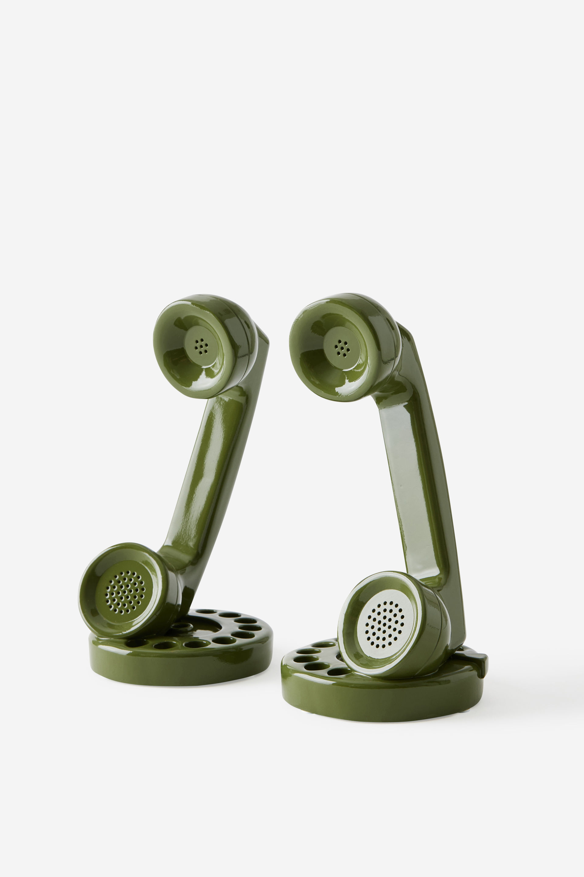 Retro Telephone Bookends