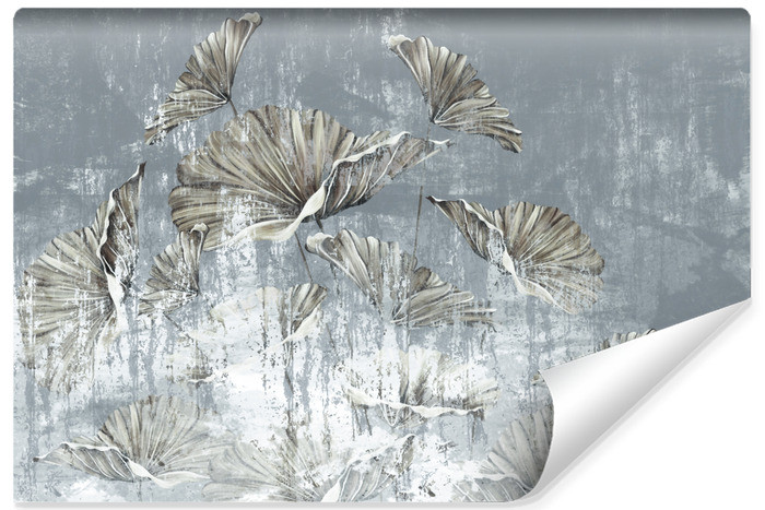 Fototapeta Złote Liście Mural W Stylu Vintage 90x60cm