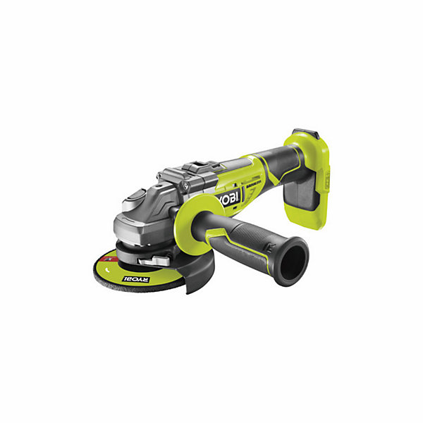 Pack RYOBI Meuleuse d'angle brushless 18V One  R18AG7-0 - 1 Batterie 2.5Ah - 1 Chargeur rapide - kit 6 disque 125 mm