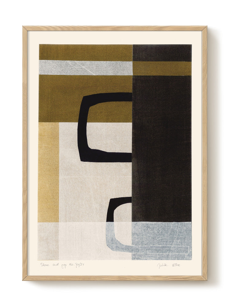 Julita Elbe - Stone and Gap - PSTR studio Kunst Poster