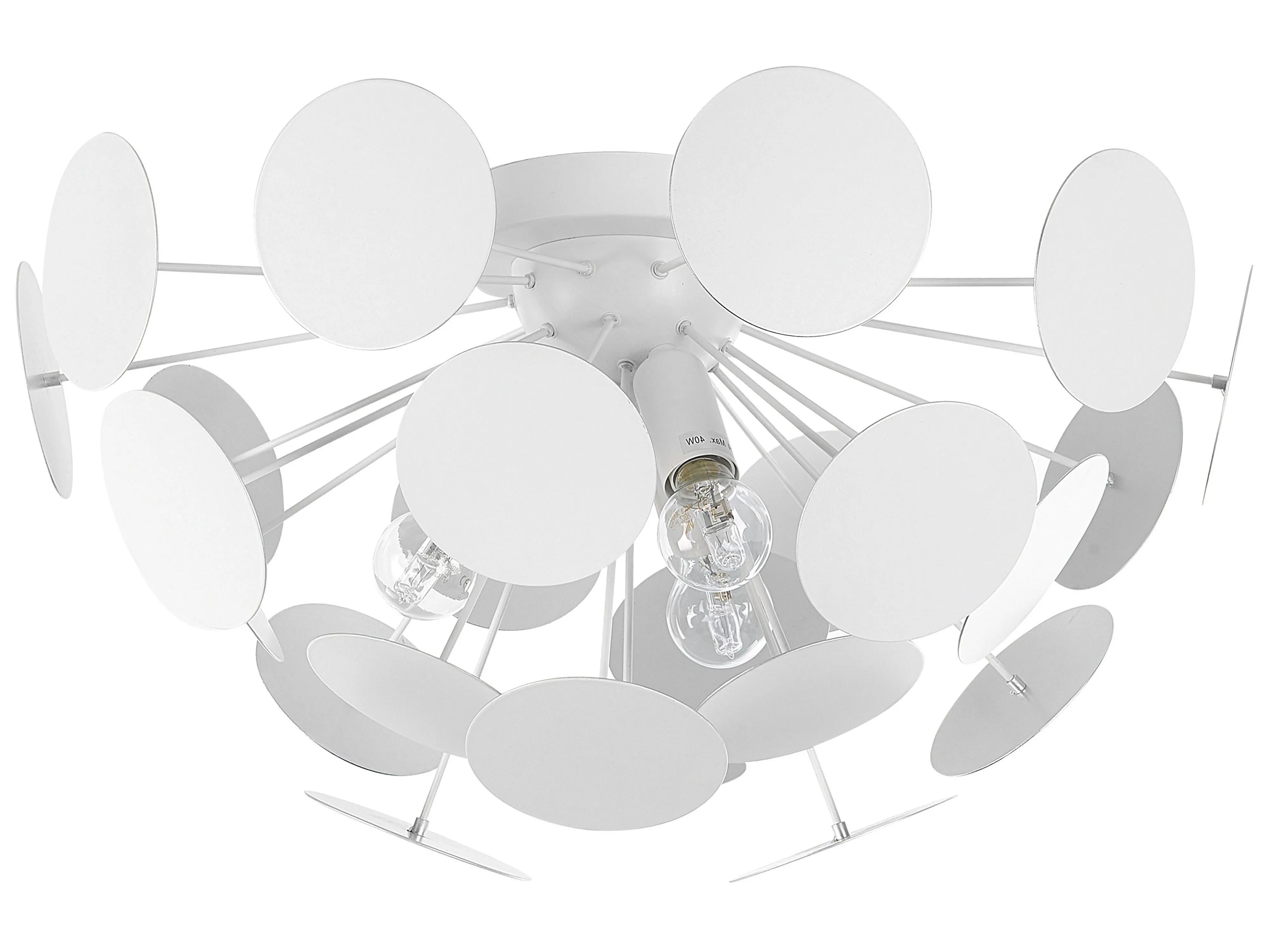 Ceiling Lamp MARITSA Metal White