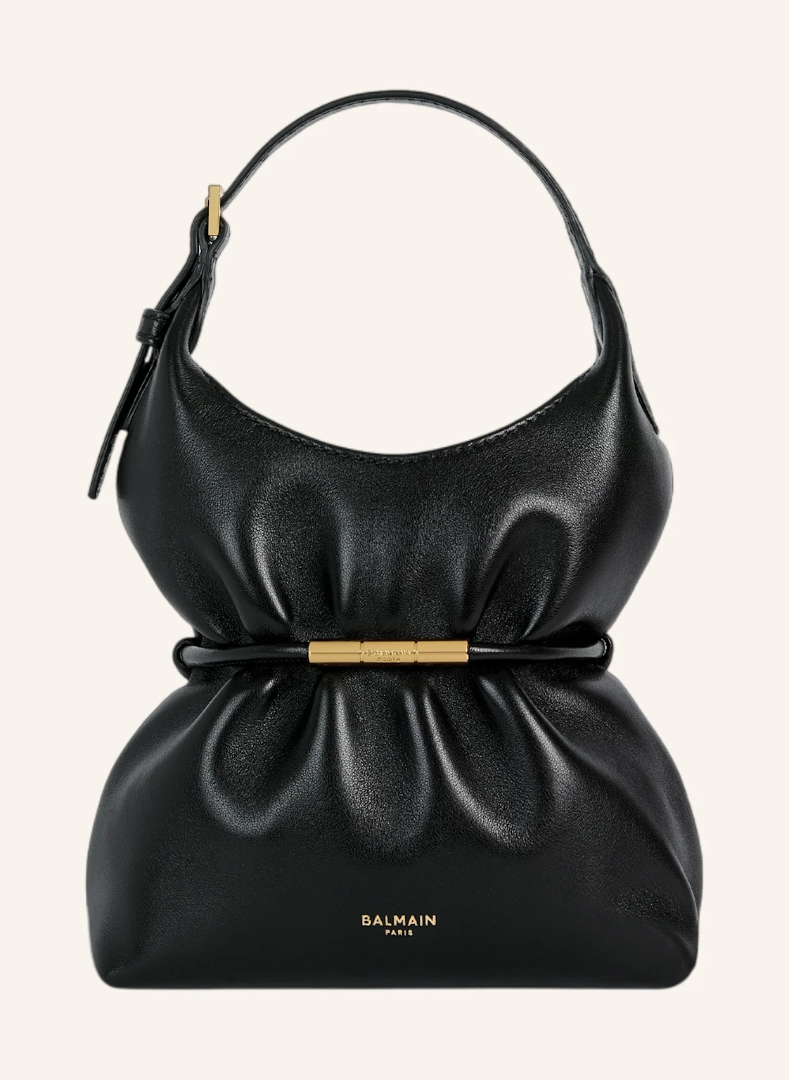 BALMAIN Mini-Tasche SPHYNX aus Glattleder