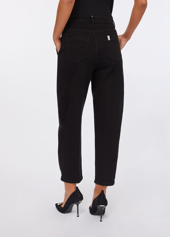 Jeans cropped ballon
