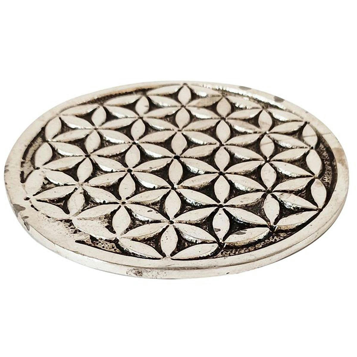 - Support à bâtons d'encens fleur de vie