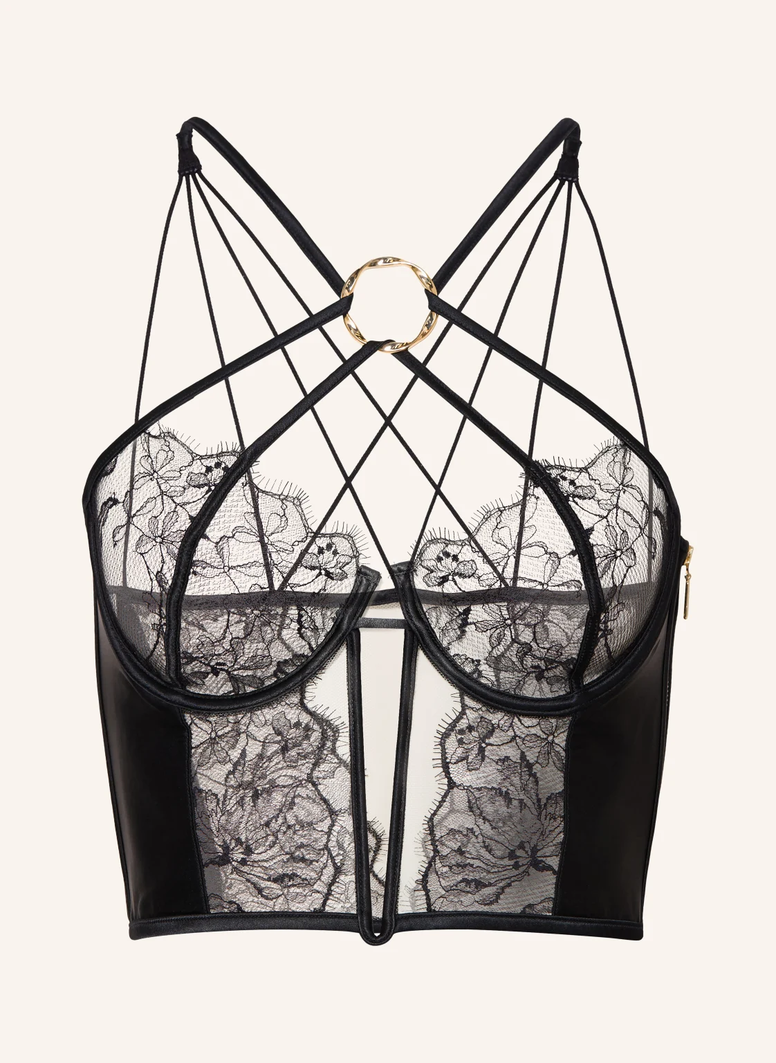 LIVY Bustier DAHLIA STREET mit Cut-out und Seide