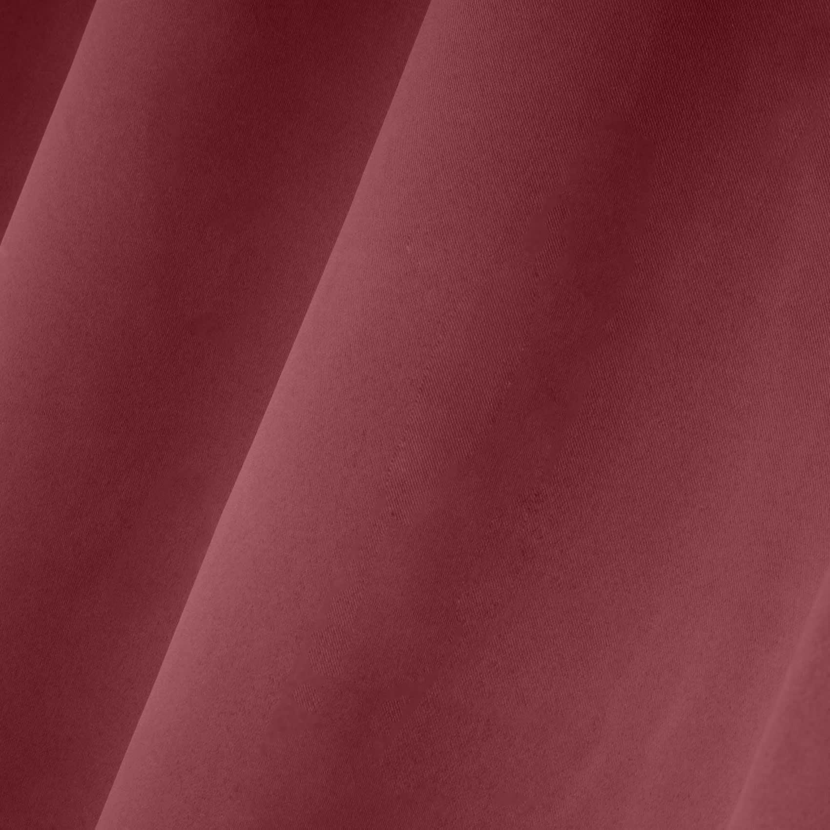 - Rideau occultant uni 210gr/m2 polyester marsala 135x250 cm