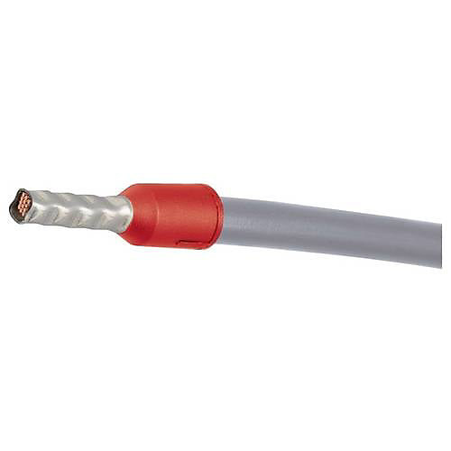 Embout simple d'extrémité de câble Phoenix Contact AI 1-10 RD, rouge, 1 mm², pack de 100