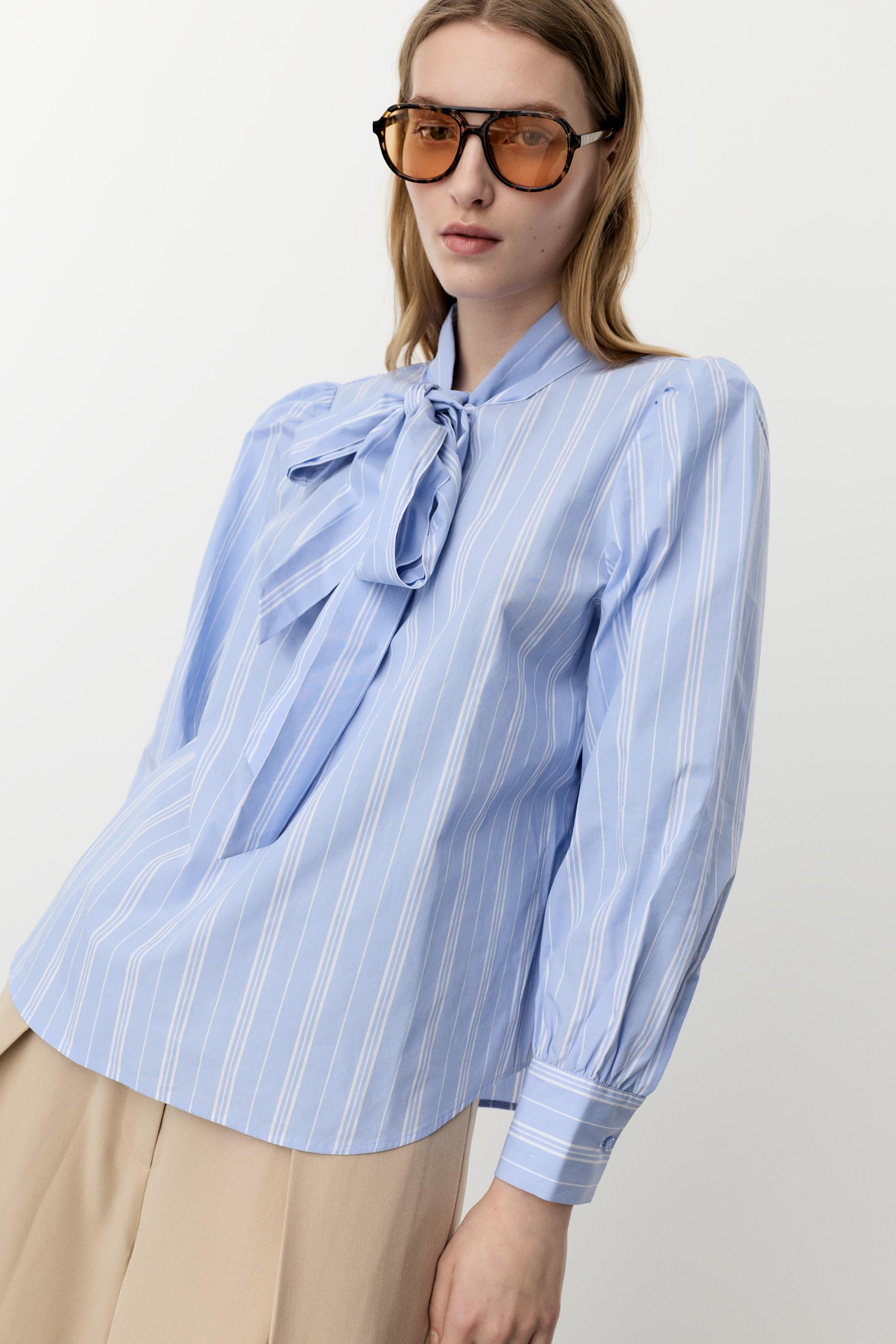 Camisa popelín lazada