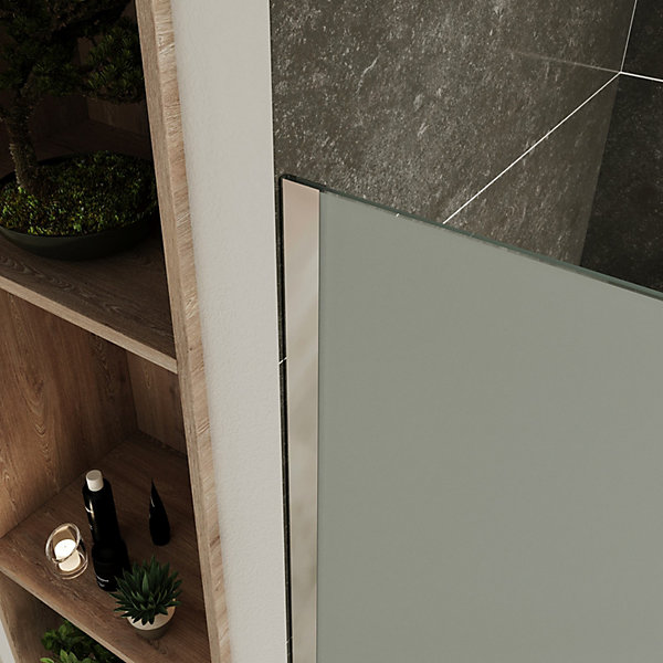 Paroi de douche Italienne ROMA H.200 x 170 cm verre 10 mm opaque - Saniverre