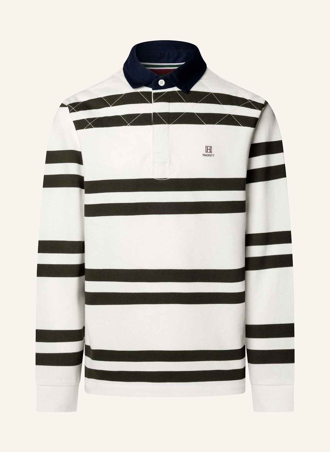 HACKETT LONDON Poloshirt HERITAGE H DBL STR RBY