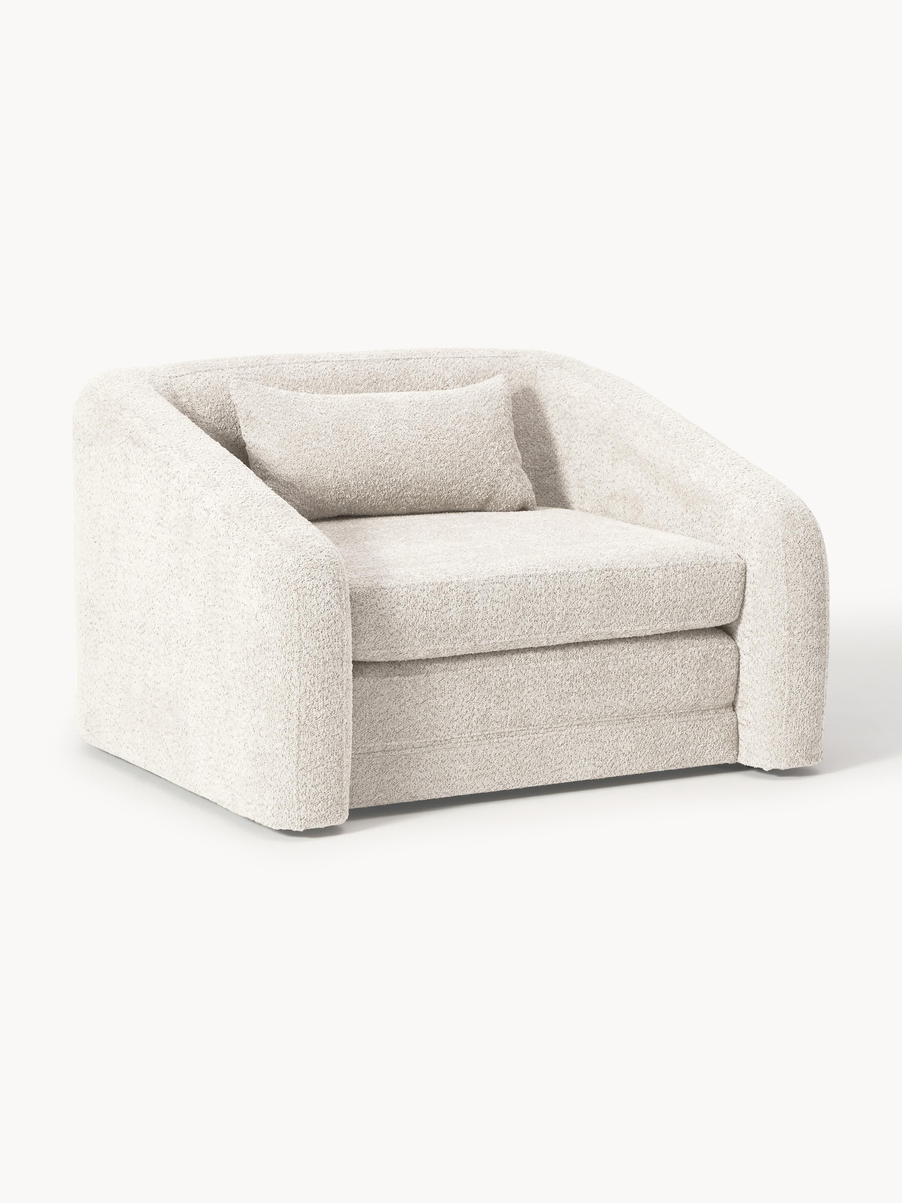 Schlafsessel Eliot aus Teddy-Bouclé