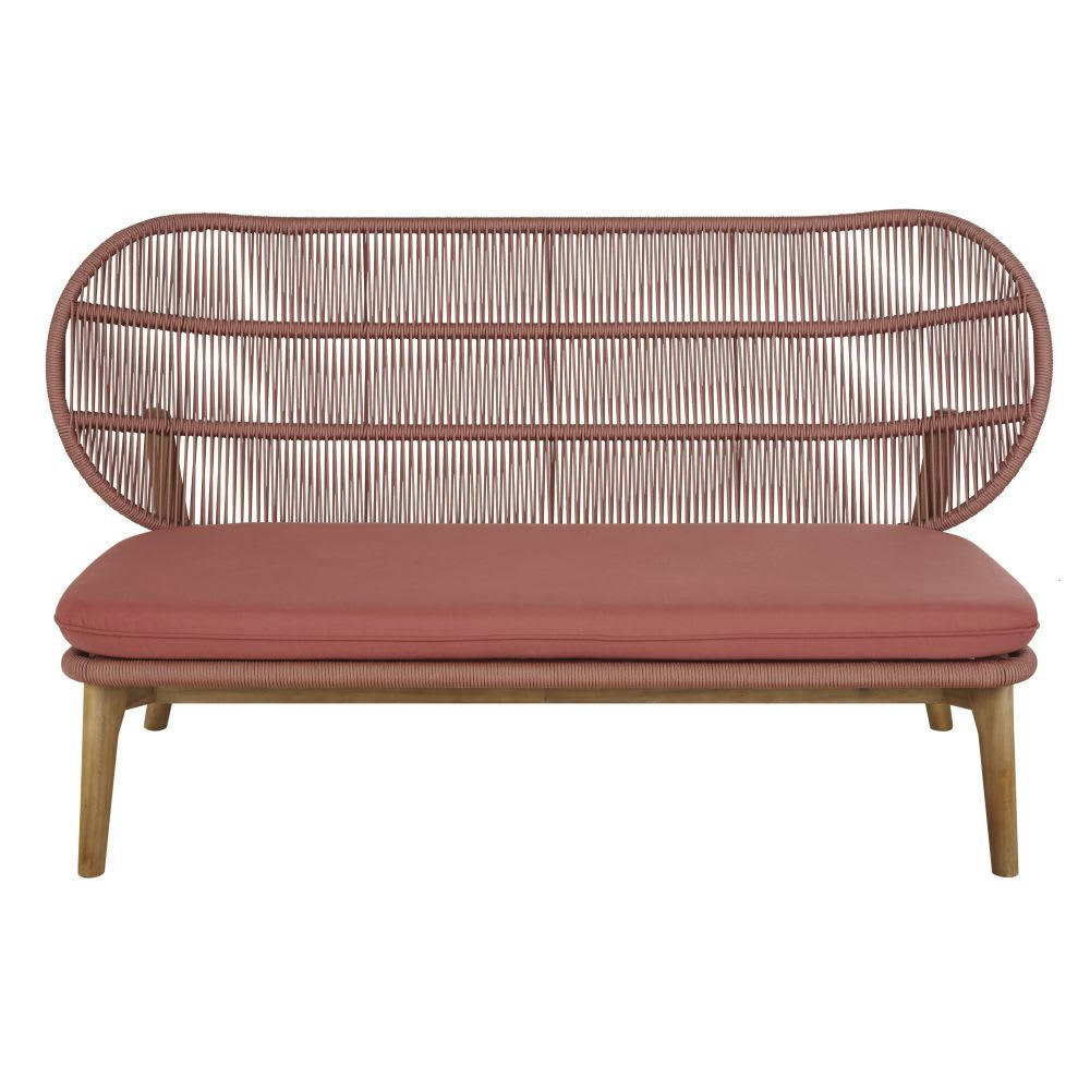 Enza Business - Banquette professionnelle 2 places terracotta