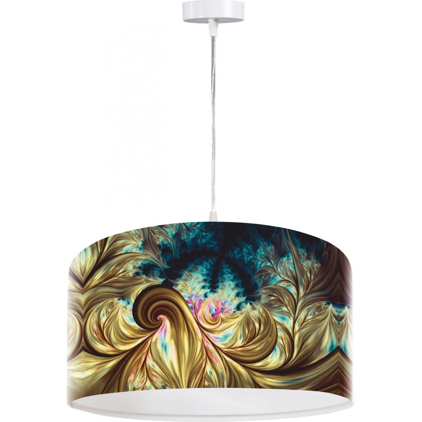 MANDALA - Suspension Tissu Multicolore