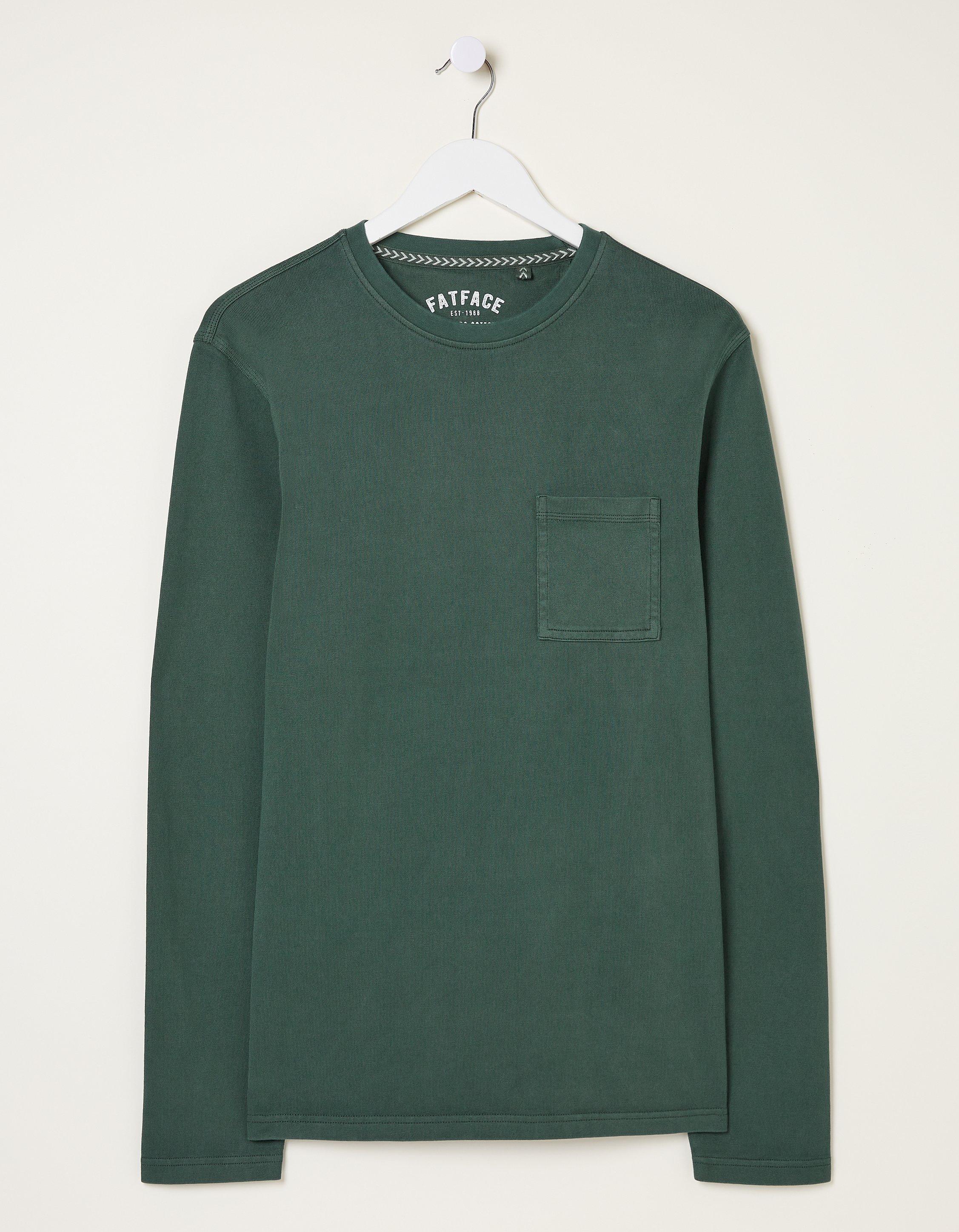 Long Sleeve Pocket Crew