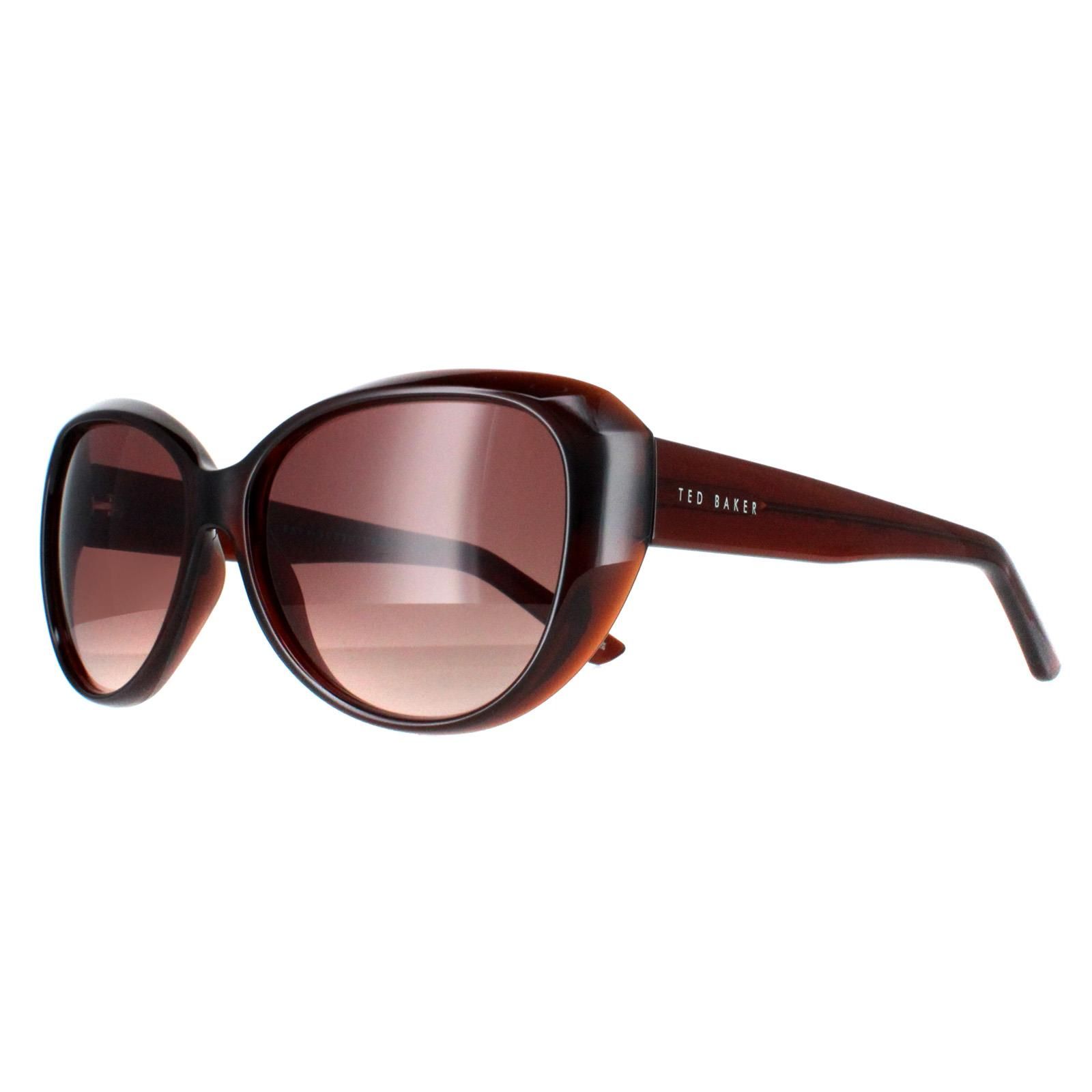 Ted Baker Oval Brown Brown Gradient TB1290 Avignon