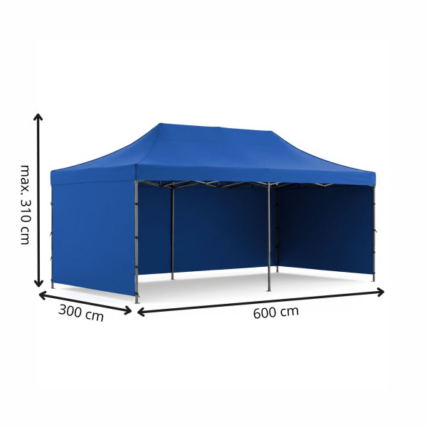 Pawilon handlowy 3x6m namiot handlowy ekspresowy na imprezy, targ, catering