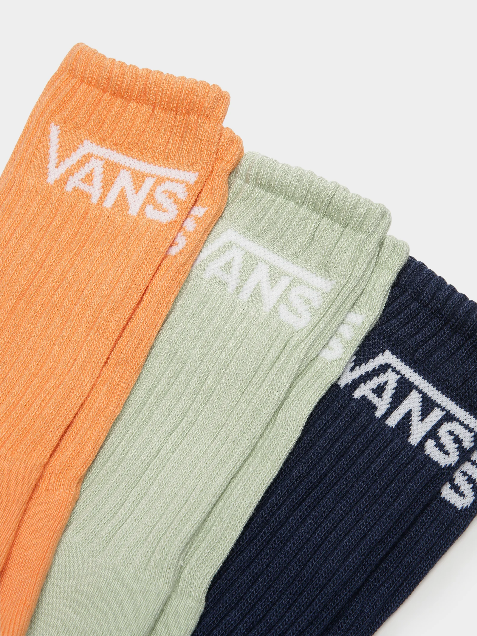 3 Pairs of Classic Crew Socks