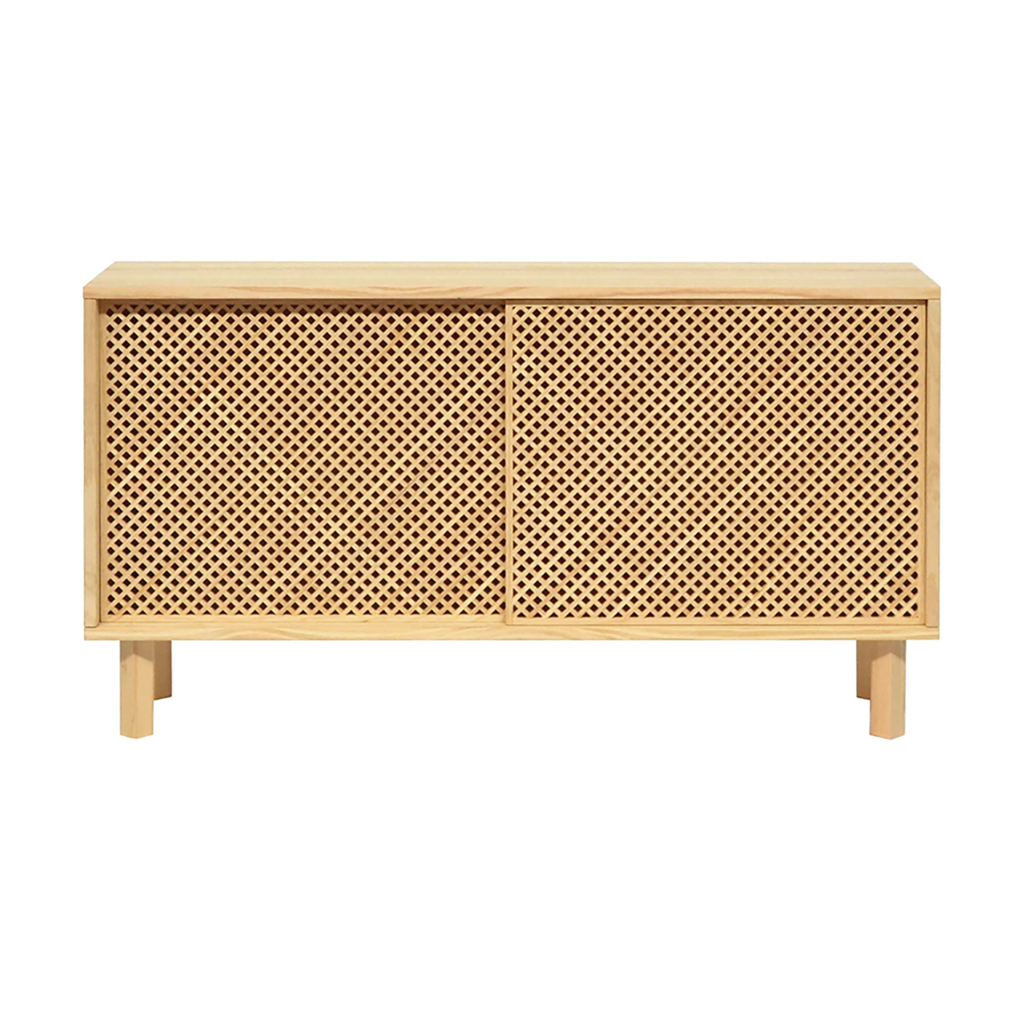 Naan Furniture Dressoir Granadella - Natuurlijk grenen gelakt - 120 cm - 2 deuren