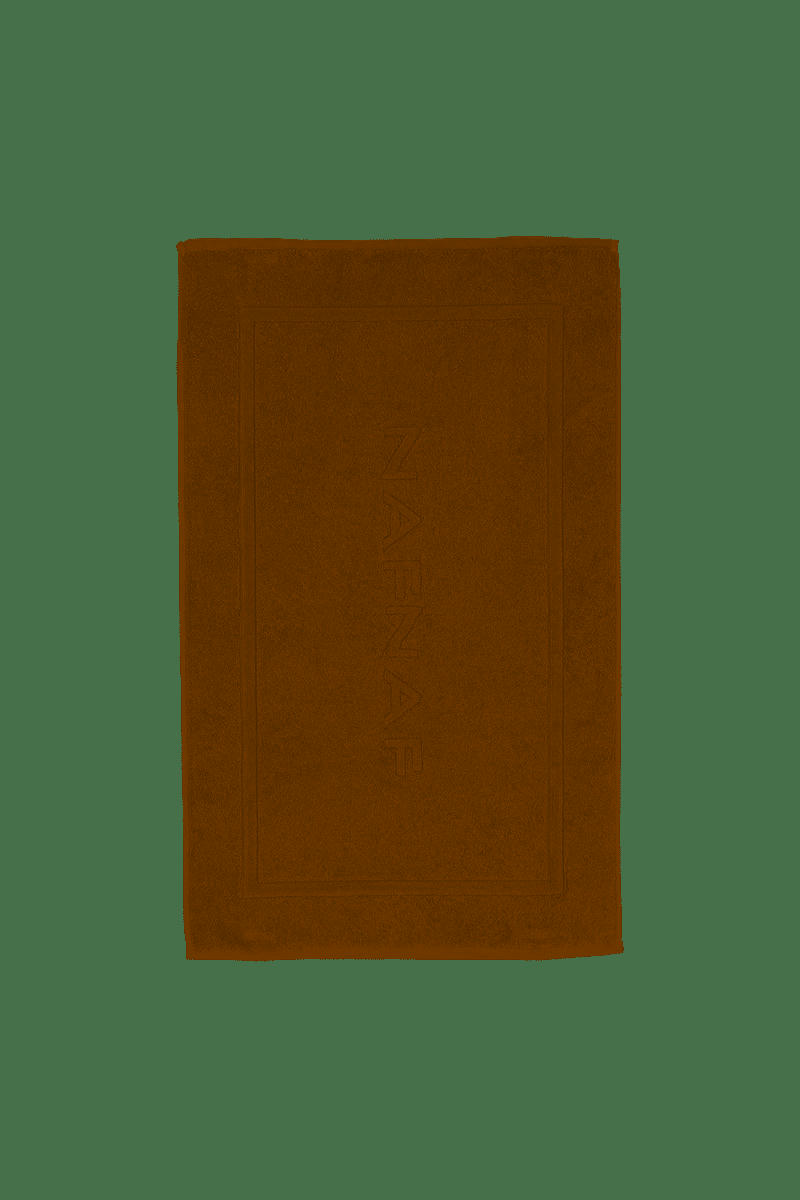 CASUAL TAPIS DE BAIN - Tapis de bain 750gr/m2 en coton marron 50x80
