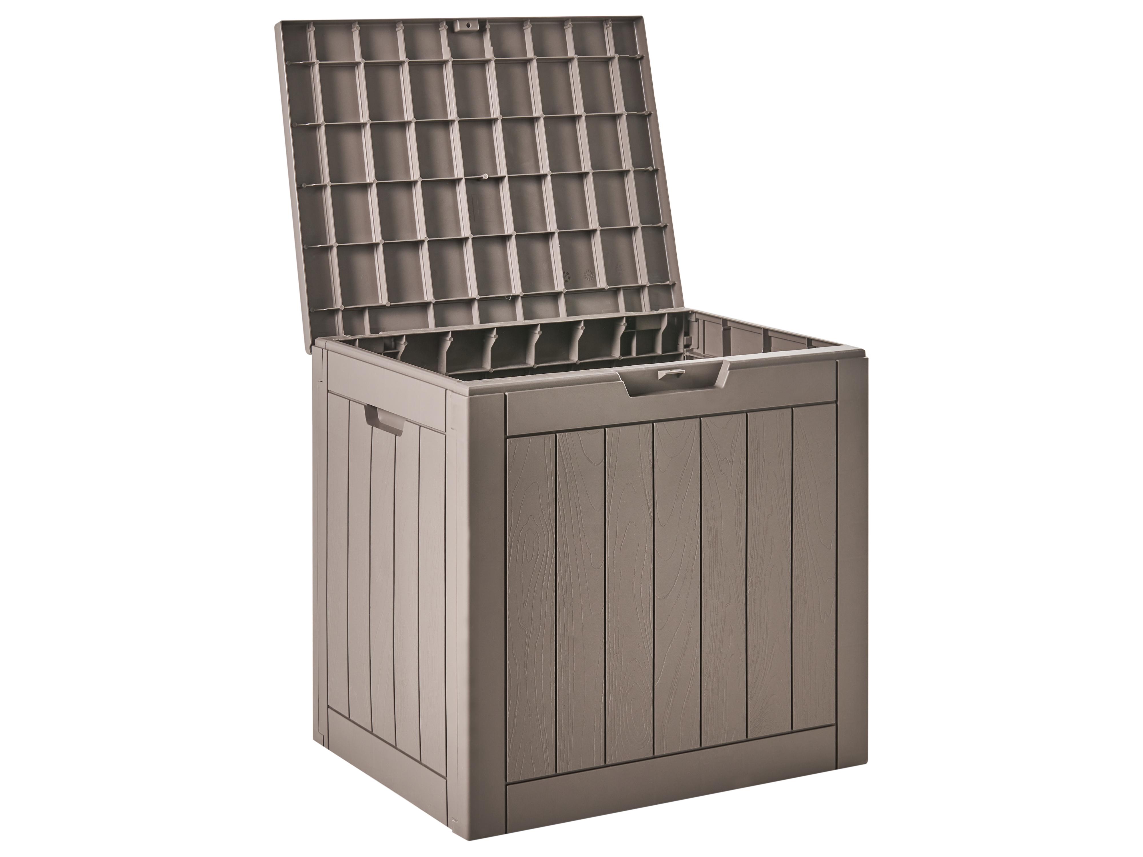 Storage Box RECIFE 56 cm 43 cm Taupe