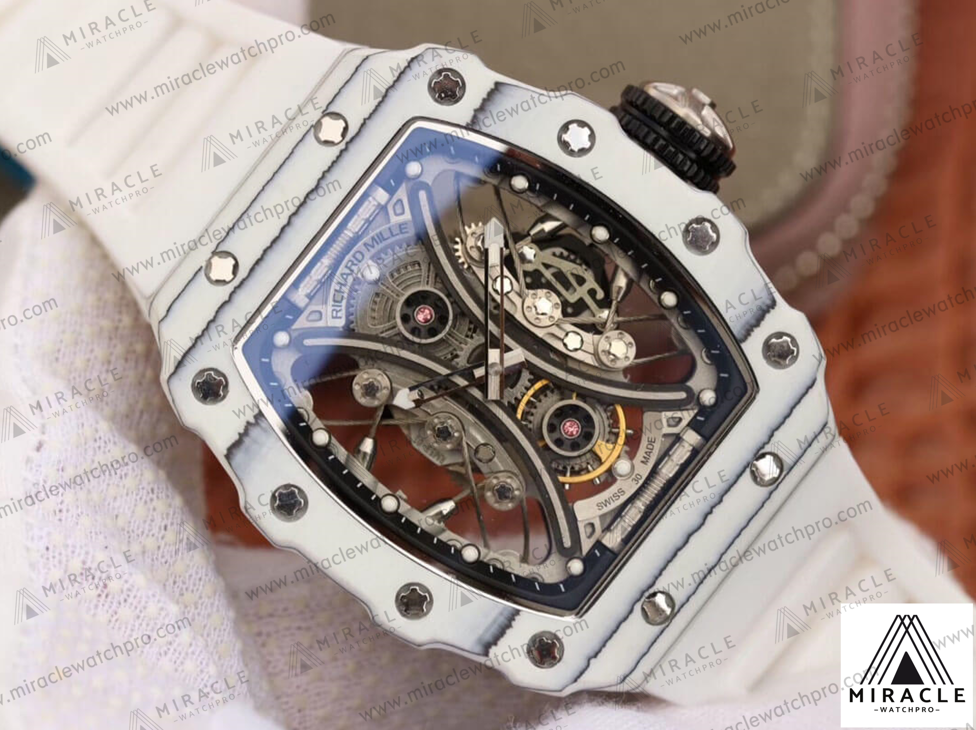 Replica Watch-RICHARD MILLE-ref.RM53-01-Elite Clone-49.90mm*42.70mm*16.15mm