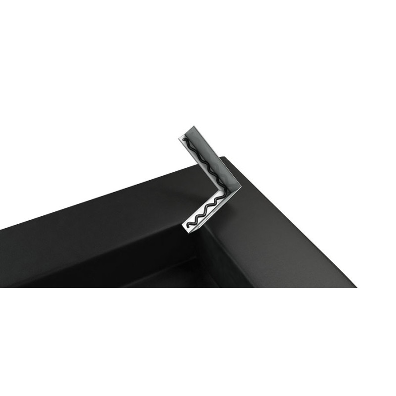 Profilé de coin préformé pour toiture Easygum epdm 35 mm 20 x 20 cm