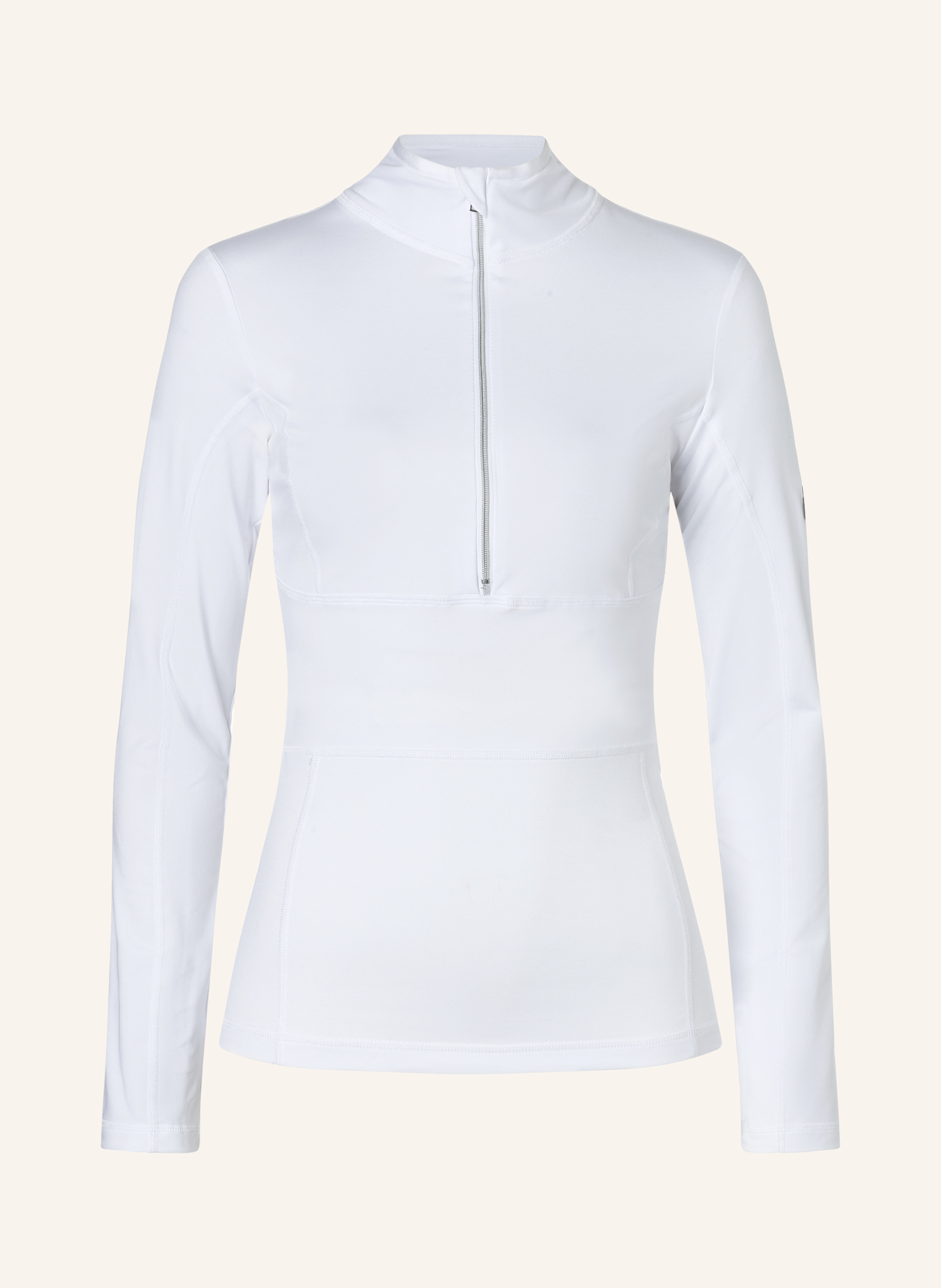 JET SET Langarm Zip Hemd GINGER
