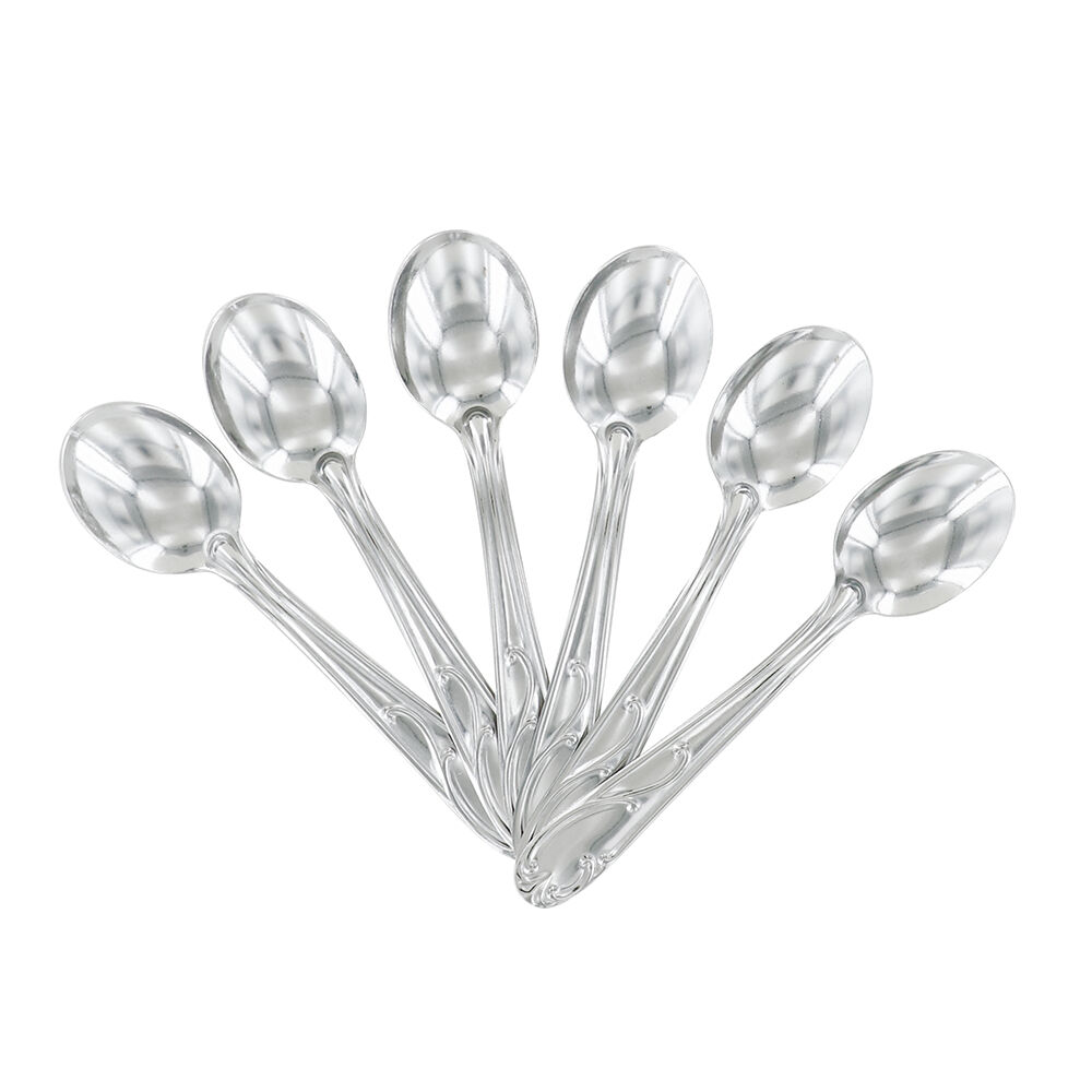 Lot de 6 cuillères à moka