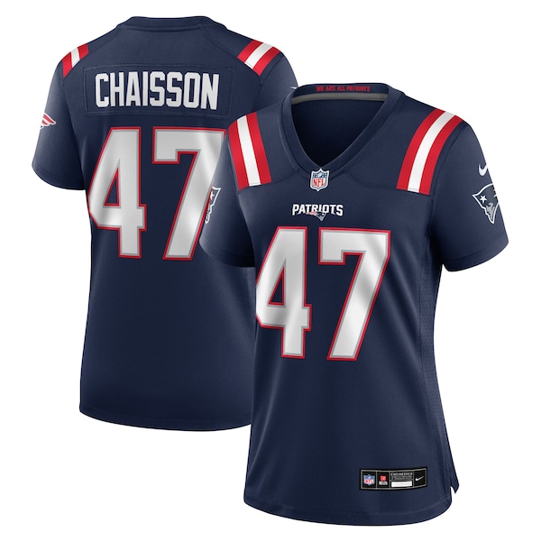 K'Lavon Chaisson New England Patriots Nike Women's Team Game Jersey -  Navy