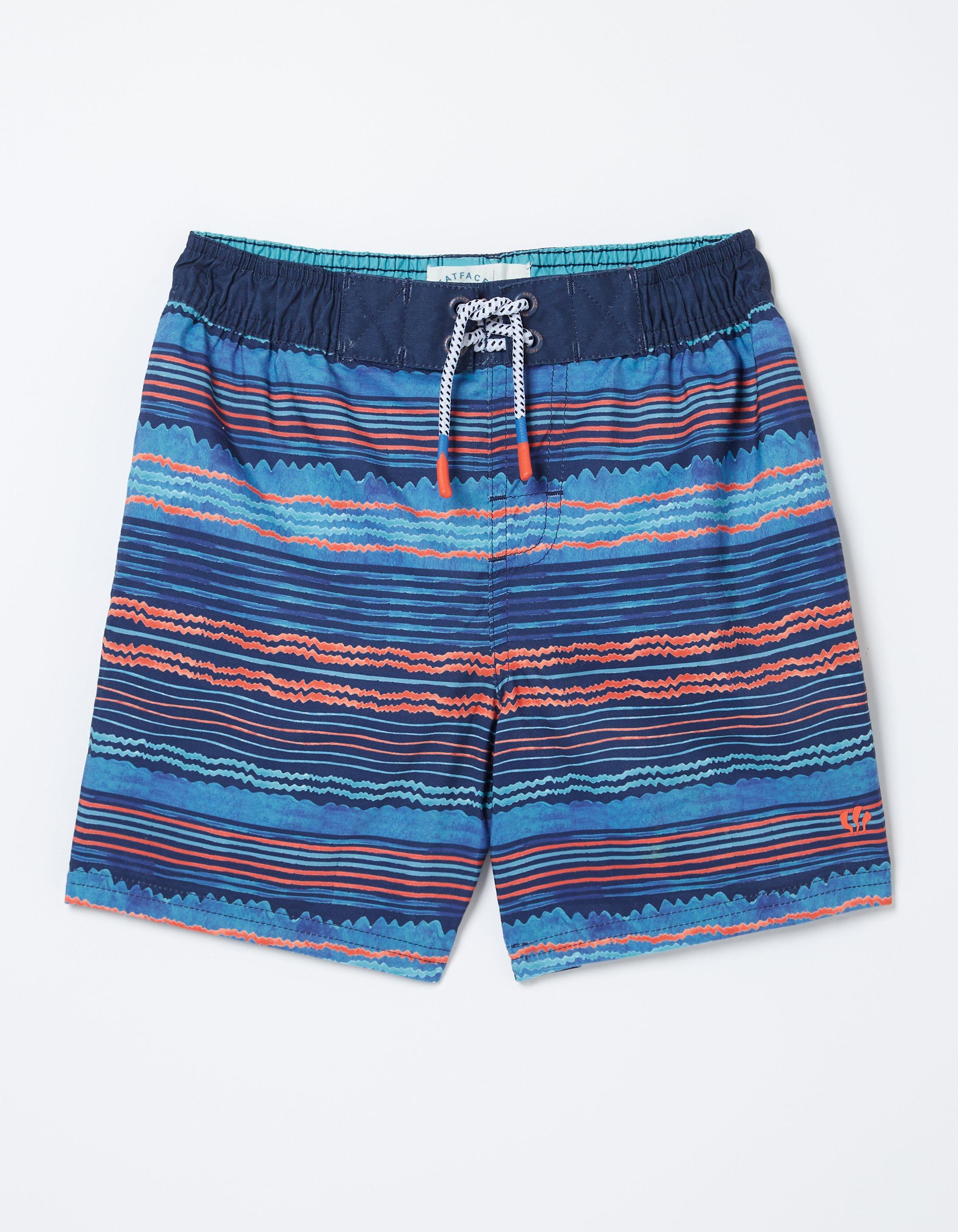 Stripe Swim Shorts