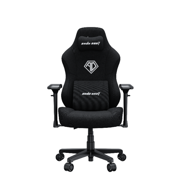 Fotel gamingowy Phantom 3 PRO L Anda Seat materiałowy czarny