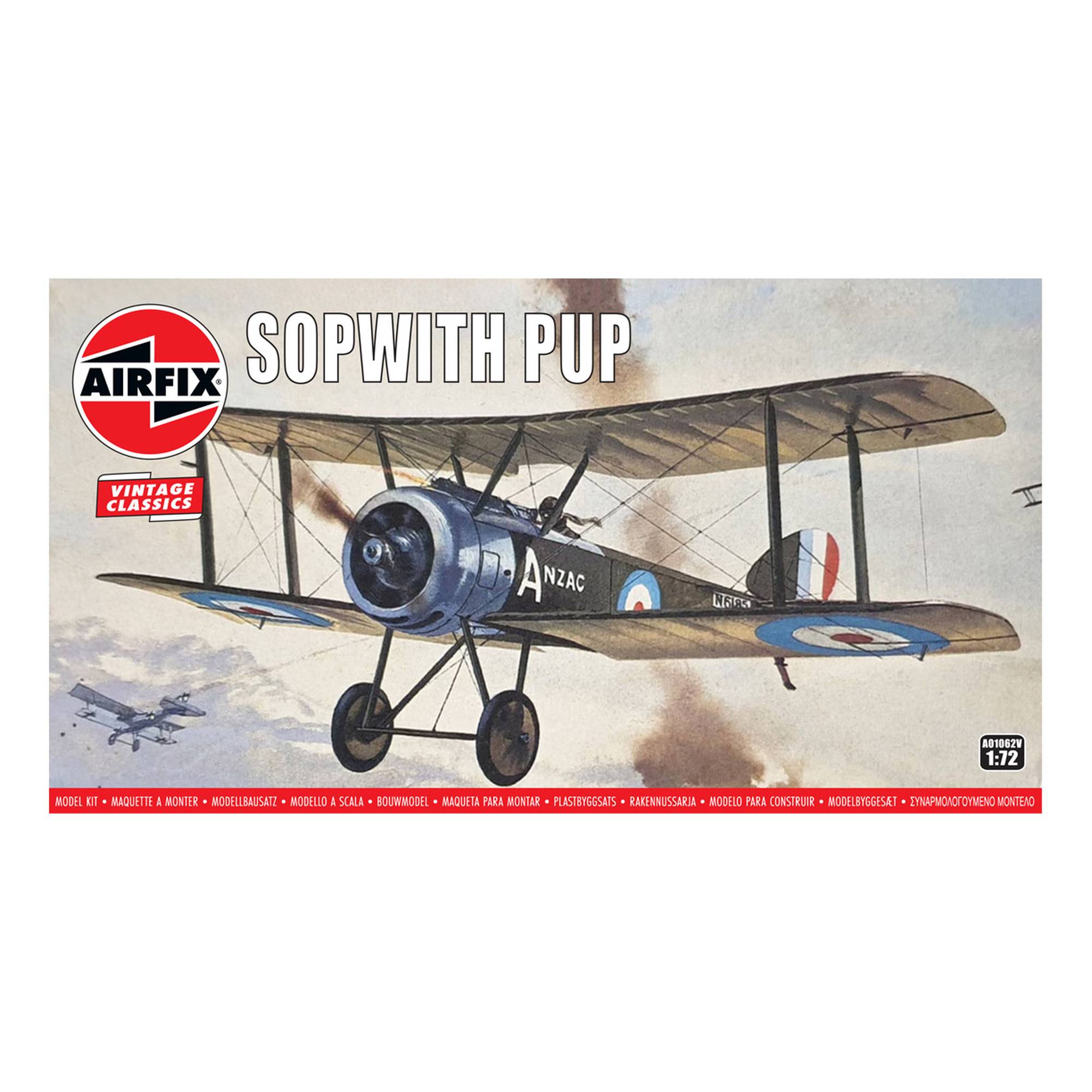Airfix Sopwith Pup Model Kit 1:72