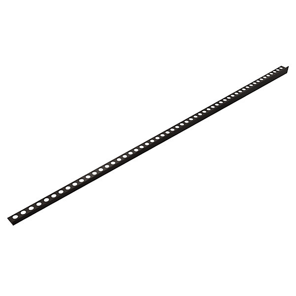 Balneo Barre de pente de sol gauche pour receveur 170 cm noir INOX Acier inoxydable