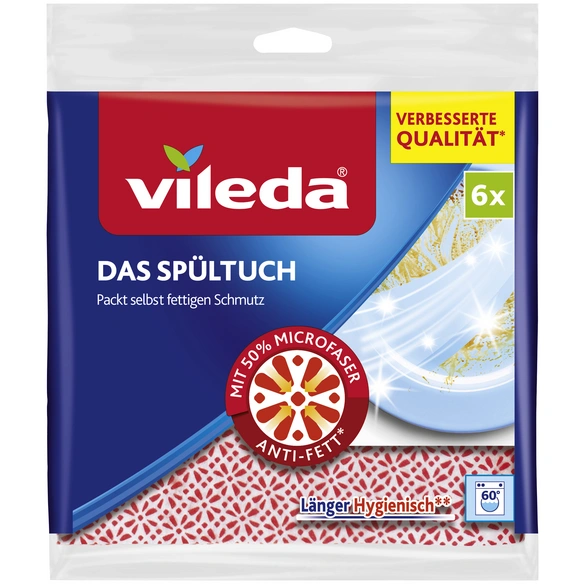 Spültuch, BxL: 23 x 24 cm, Viskose/Polyester