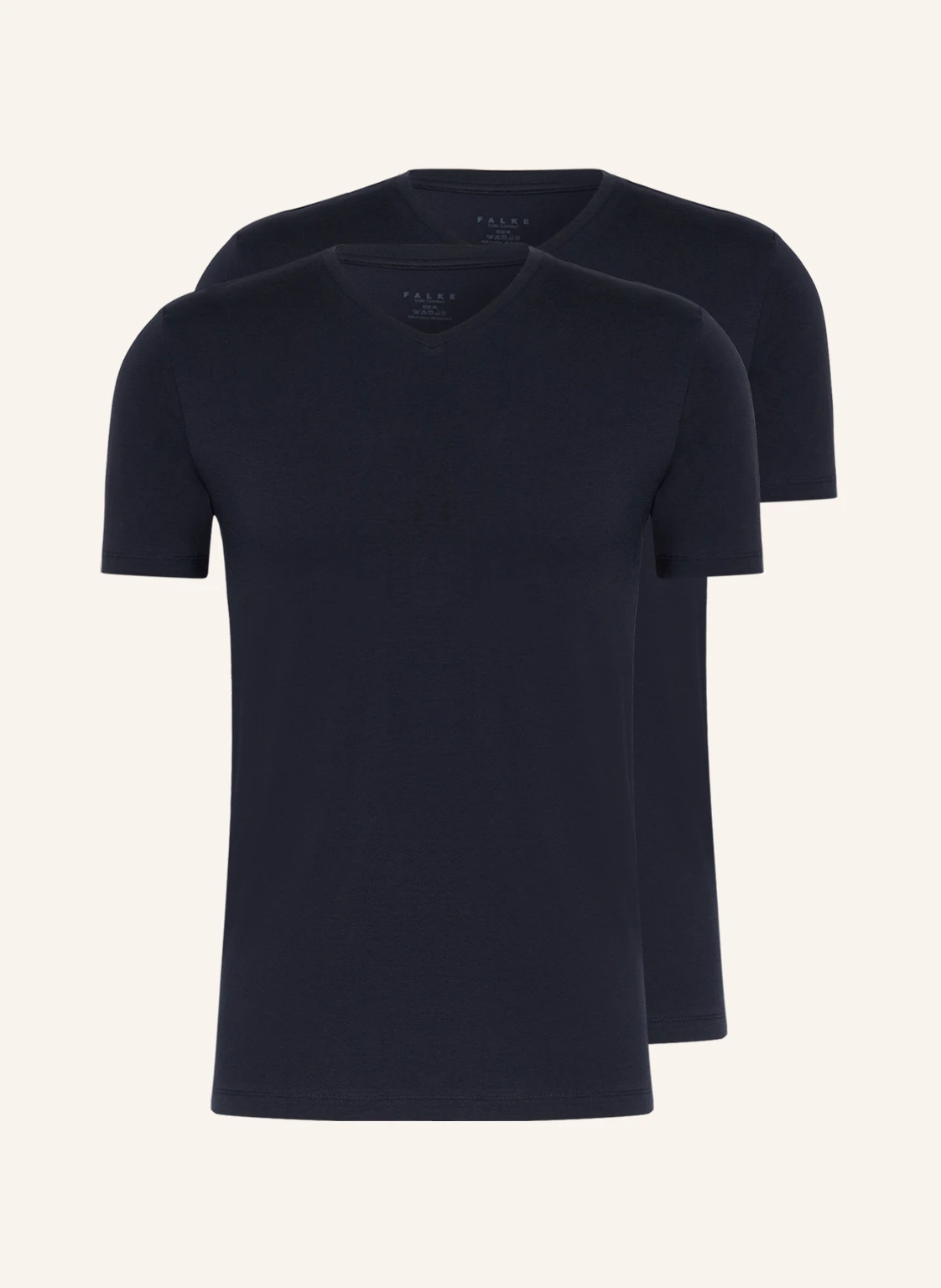FALKE 2er-Pack V-Shirts DAILY COMFORT