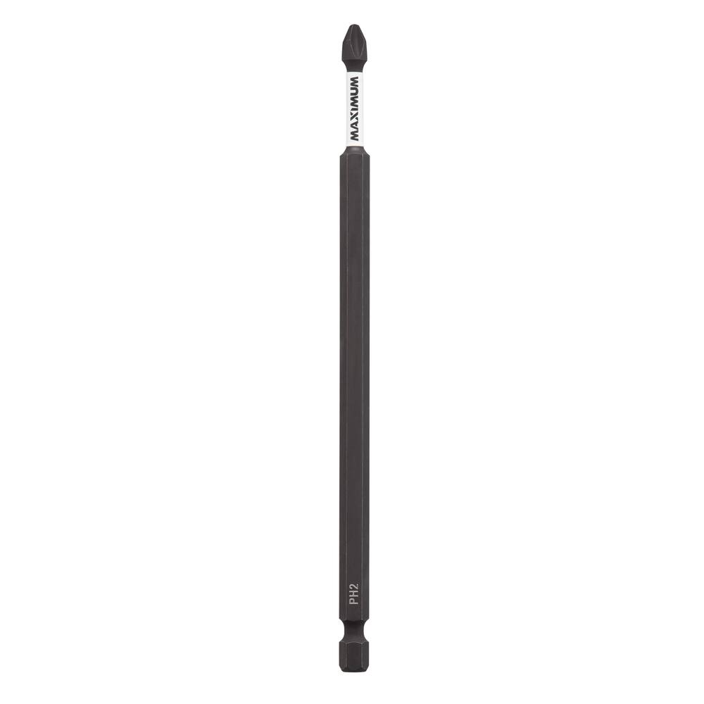 MAXIMUM Phillips Screwdriver Bit, 6-in