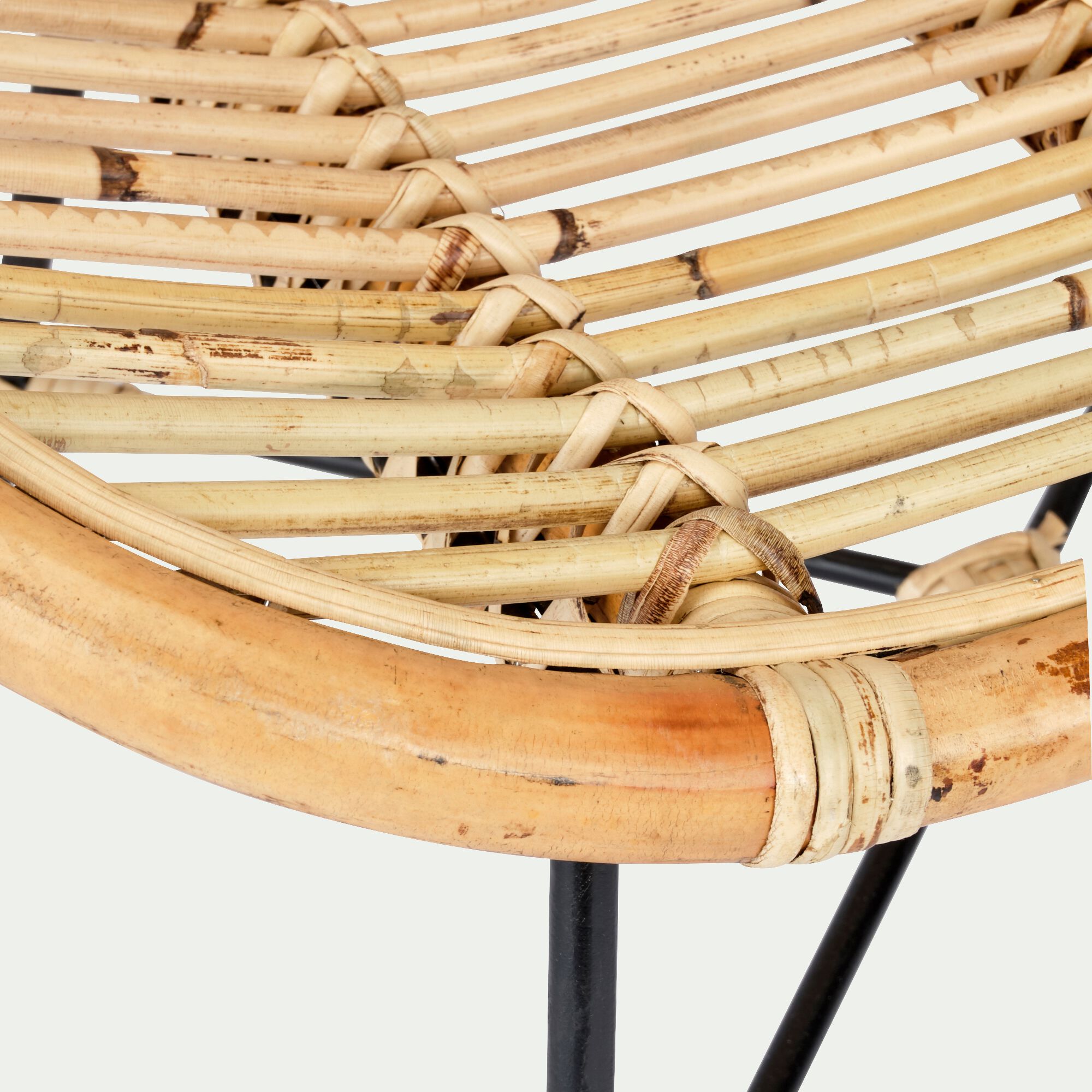 ISRA - Chaise de repas en rotin - naturel